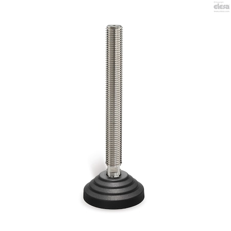 Elesa Levelling elements, LVQ.A-80-14-AS-SST 5/8-11x8 LVQ.A-SST (inch sizes)